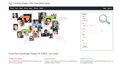 Desktop Screenshot of facebooksingles.com